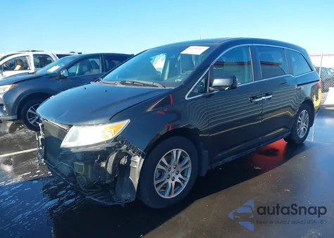 2012 Honda Odyssey Ex-L z USA, uszkodzony, nr VIN 5FNRL5H68CB024220